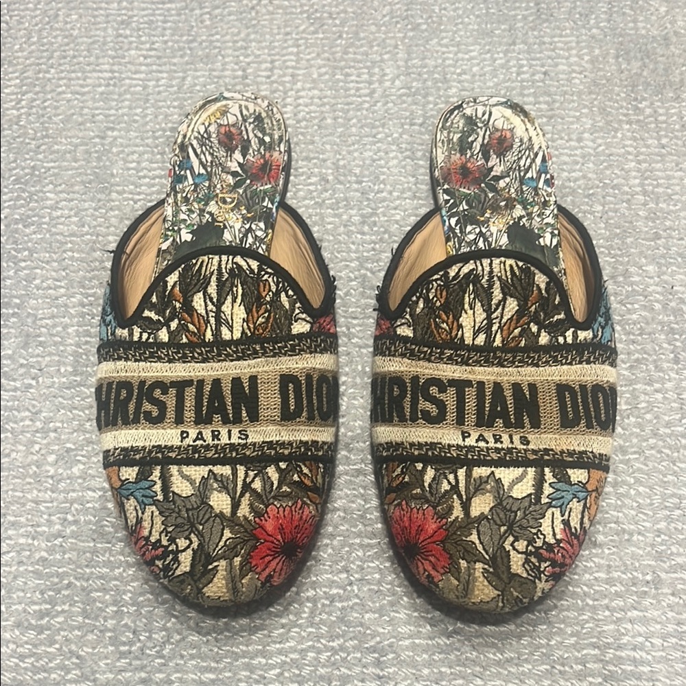 Christian dior mules size 39
